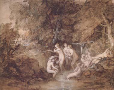 Diana and Actaeon (mk25), Thomas Gainsborough